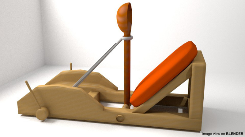 Onager Modelo 3D .c4d .max .obj .3ds .fbx .stl .blend 