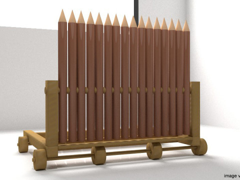 Ramp Shield 3D Model