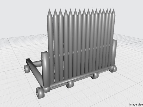 Ramp Shield 3D Model