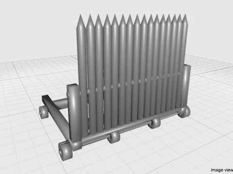 Ramp Shield 3D Model