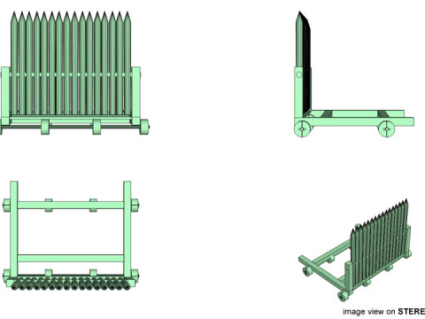 Ramp Shield 3D Model