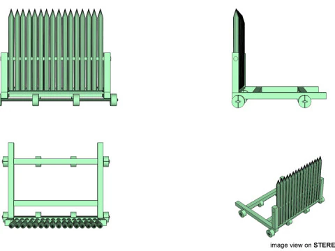 Ramp Shield 3D Model