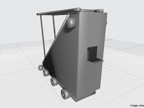 Siege Ladder 3Dモデル