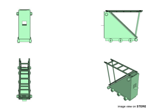 Siege Ladder 3Dモデル