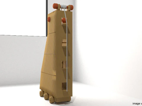 Siege Tower 3D Model