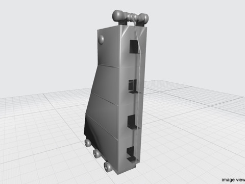 Siege Tower 3D Model