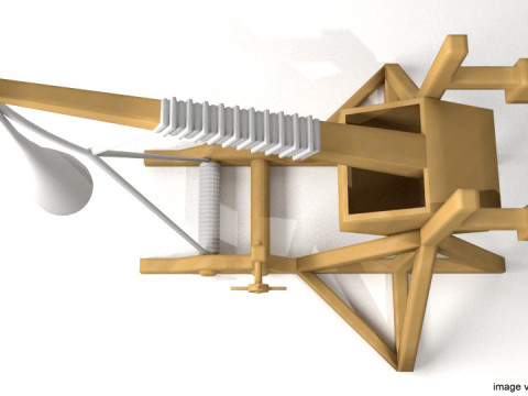 Trebuchet 3D Model