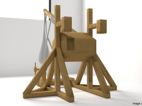 Trebuchet 3D Model