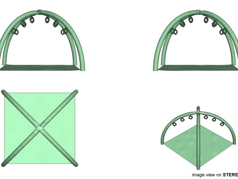 Mata do zabawy dla dzieci Model 3D