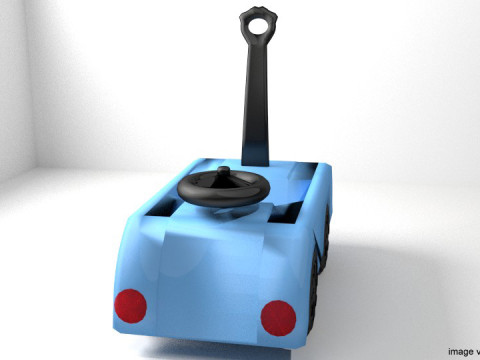 Baby Ride-On 3Dモデル