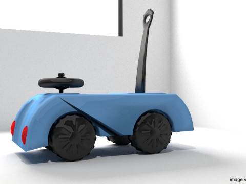 Baby Ride-On Modelo 3D