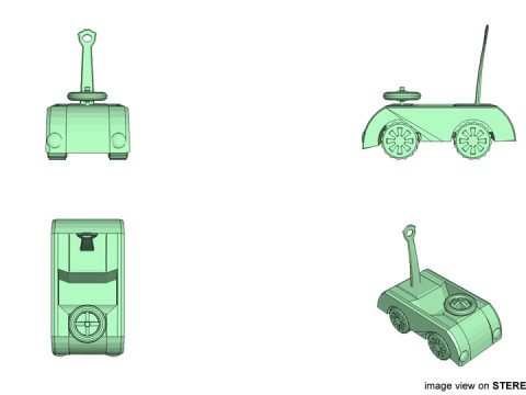 Baby Ride-On Modelo 3D