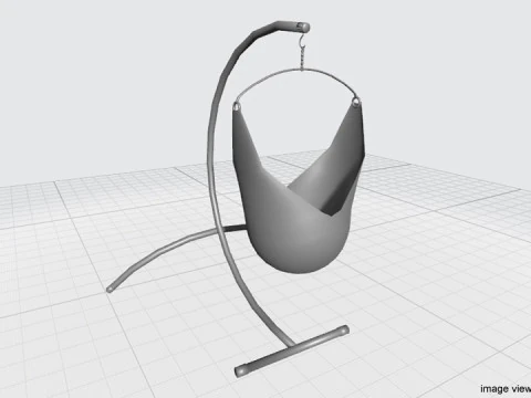 Baby Swing 3D Model