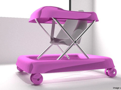 Baby Walker 3D Model