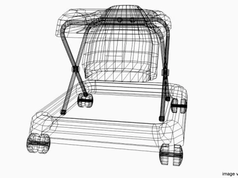 Baby Walker 3D Model