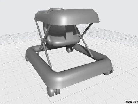 Baby Walker 3D Model