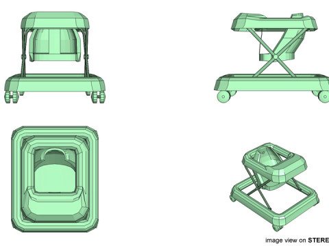 Baby Walker 3Dモデル