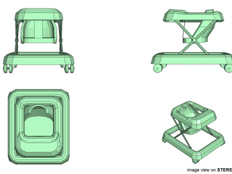 Baby Walker 3D Model