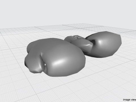Boxing Gloves 3D Model