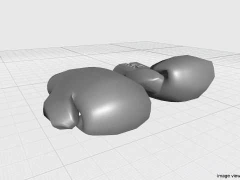 Boxing Gloves 3D Model