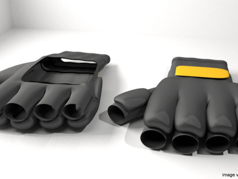 MMA Gloves 3D Model