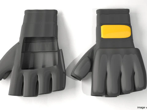 MMA Gloves 3D Model