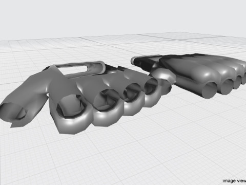 MMA Gloves 3D Модель
