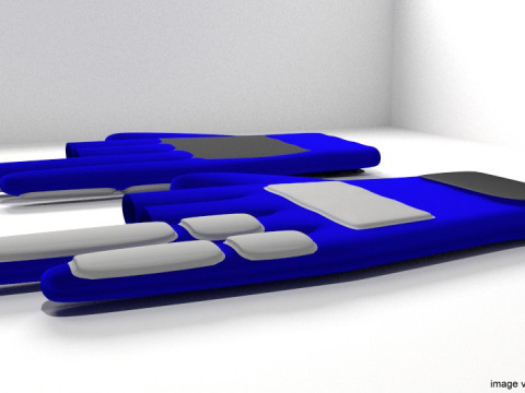 Paintball Gloves Modello 3D