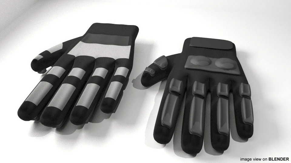 ライダーグローブ 3Dモデル .c4d .max .obj .3ds .fbx .stl .blend 