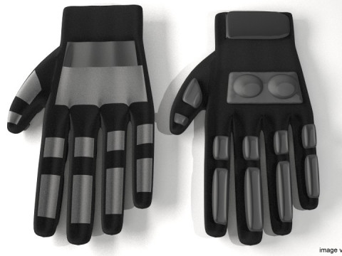 Rider Gloves 3Dモデル