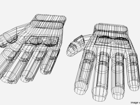 Rider Gloves 3Dモデル