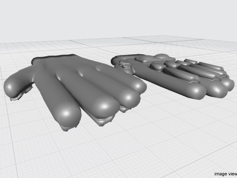 Rider Gloves 3Dモデル