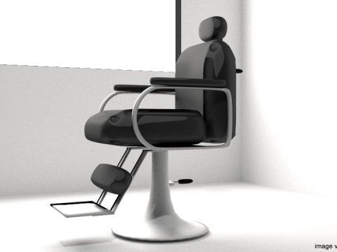 Barber Equipment - Chair 3Dモデル