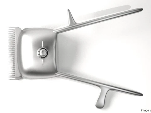 Barber Equipment - Clipper 3D Model