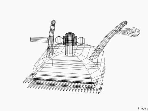 Barber Equipment - Clipper 3D Model