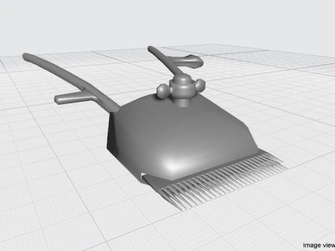 Barber Equipment - Clipper 3D Model