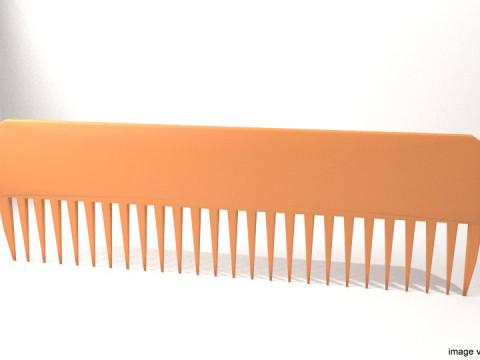 Barber Equipment - Comb 3Dモデル
