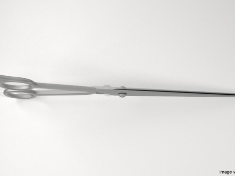 Barber Equipment - Scissor 3Dモデル