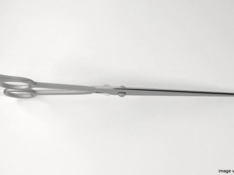 Barber Equipment - Scissor 3D Model