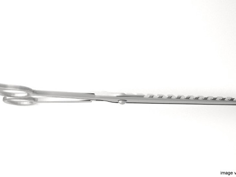 Barber Equipment - Scissor Saw 3D Модель