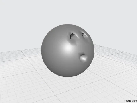 Sport Ball - Bowling 3D Model