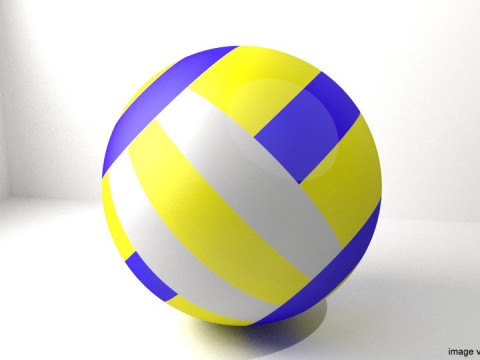 Sport Ball - Volleyball 3Dモデル