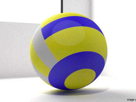 Sport Ball - Volleyball 3D Model