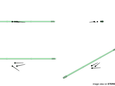 Blowgun - Bamboo Modello 3D