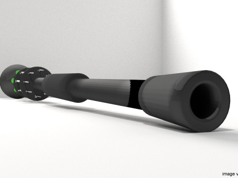 Blowgun - Modern Model 3D