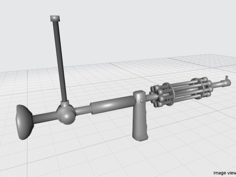 Blowgun - Toy Model 3D