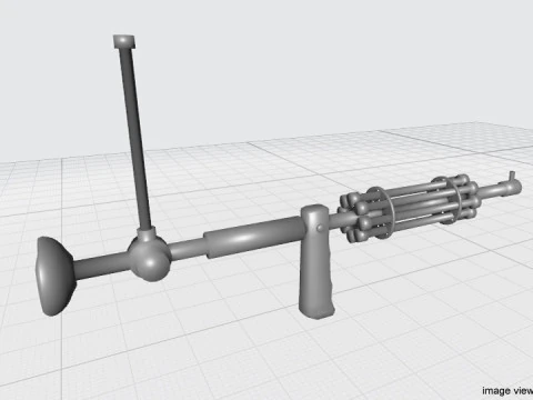 Blowgun - Toy 3D Model