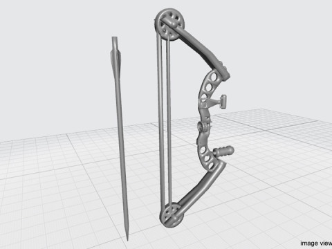 Compound Archery 3D-Modell