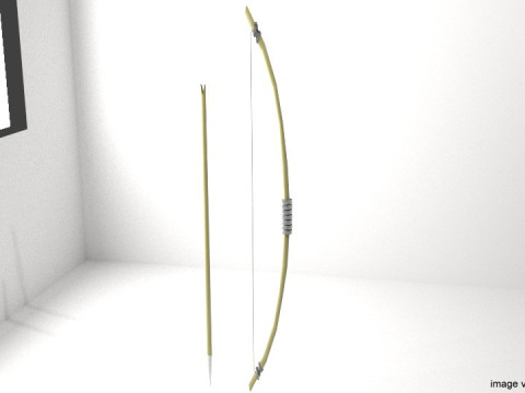 Longbow Archery 3Dモデル