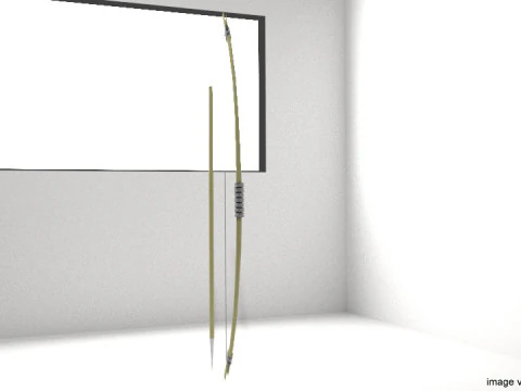 Longbow Archery 3D Model